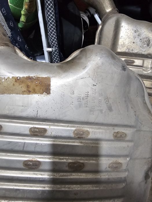 Глушитель на мерседес