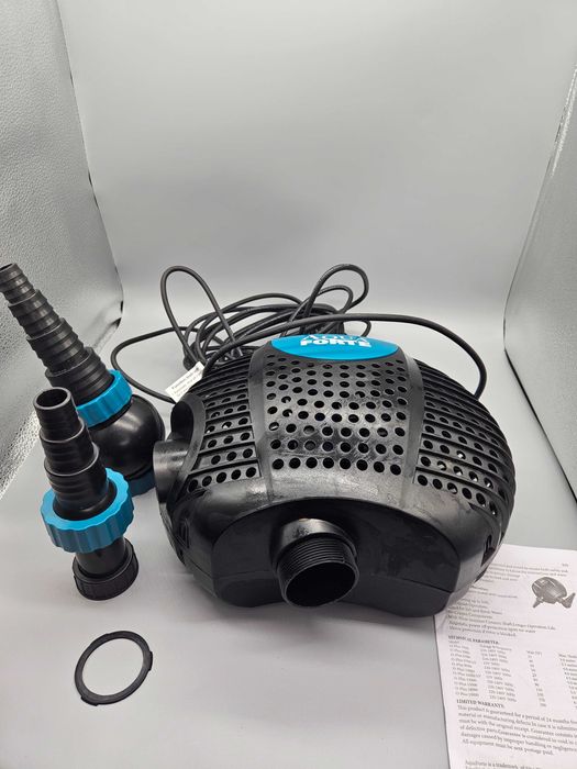 Езерна помпа AquaForte O-Plus 8000 – 8000 л/ч, 70W, напор 4.5 м,защита