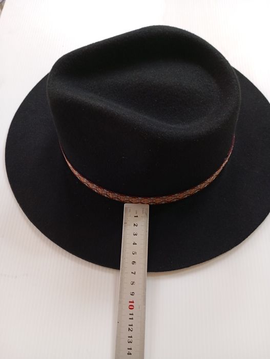 Шляпа Федора из чистой шерсти