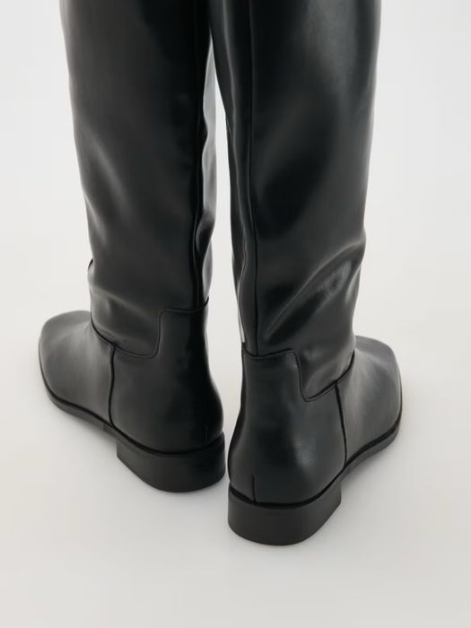 Cizme lungi inalte piele naturala noi Reserved 37,5