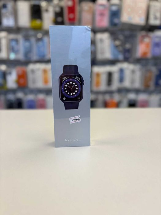 SmartWatch, HOCO Y5 Pro, 1.85 TFT, Dual Bluetooth, 240 mAh, Negru