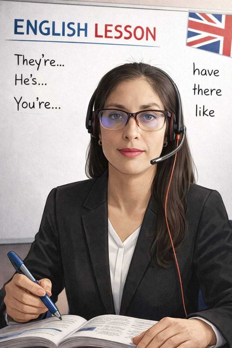 Уроци по английски език Онлайн 15 евро/60мин