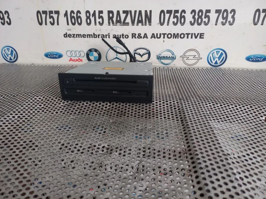 Unitate MMI Multimedia 3GP 3G+ Audi A8 4H D4 An 2010-2011-2012-2013-2014-2015-2016-2017 Cod 4H0035666F Dezmembrez Audi A8 4H D4 3.0 Tdi Quattro Motor