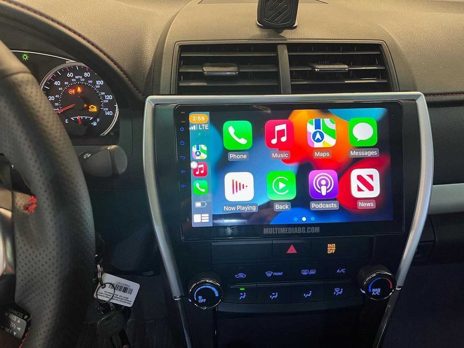 Toyota Camry 2014-2017 Мултимедия Навигация Android