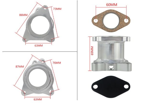 EGR Delete комплект за VAG 2.0 TDI 09-16 Golf 5/ Octaiva 2/ Leon/ A3