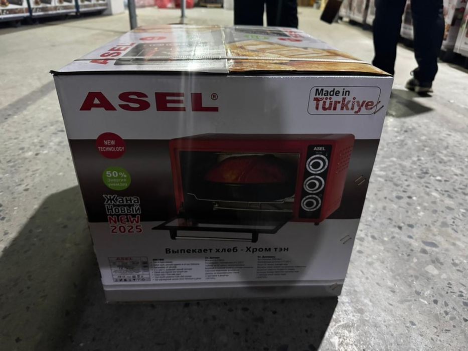 Настольная электропечь ASEL New 2025