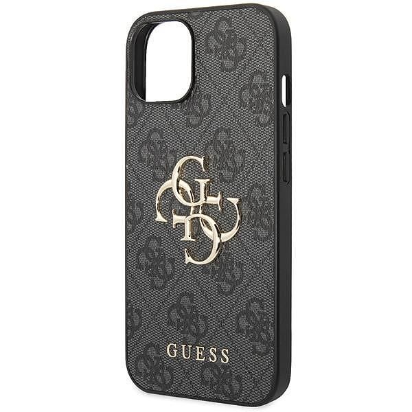 Guess guhcp15s4gmggr iphone 15 / 14 / 13 6.1" grey hardcase 4g big met