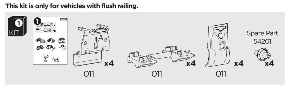 Thule Kit 186009