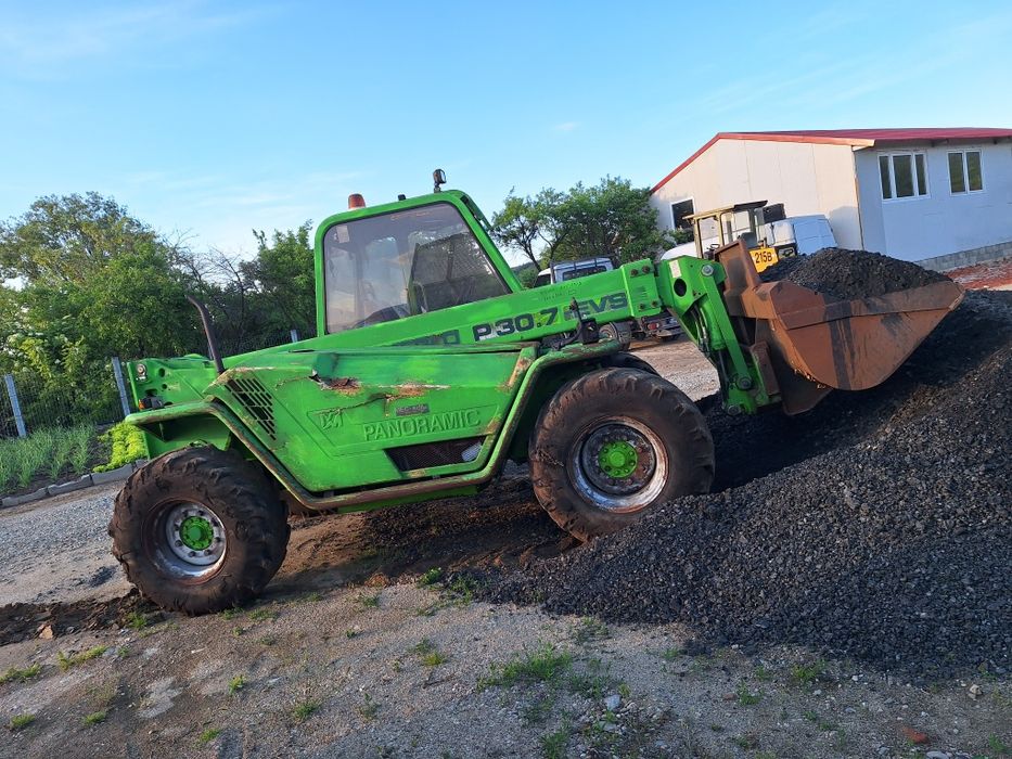 încărcător frontal merlo p 30.7evs manitou