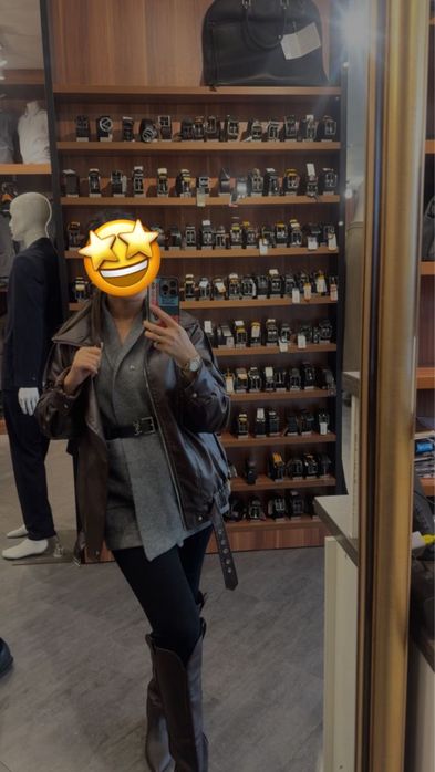 Кожанка, авиатор, куртка