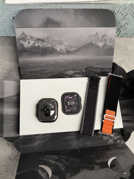 100% Apple Watch ULTRA 3 (3nd generation) / 49mm  Black Titanium