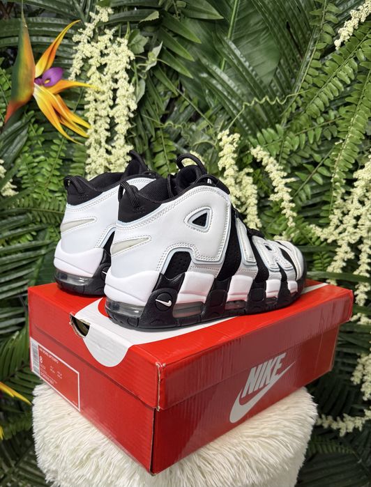 Nike Air More Uptempo Black White