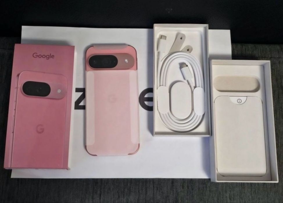 КАТО НОВ 128GB Google Pixel 9 Гаранция Ozone 2027 Peony | Pink | Розов