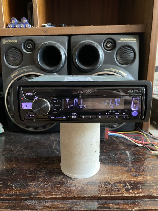 KENWOOD KDC-BT44U - ВИСОК КЛАС - USB Bluetooth CD mp3 плеър за кола сд авто радио