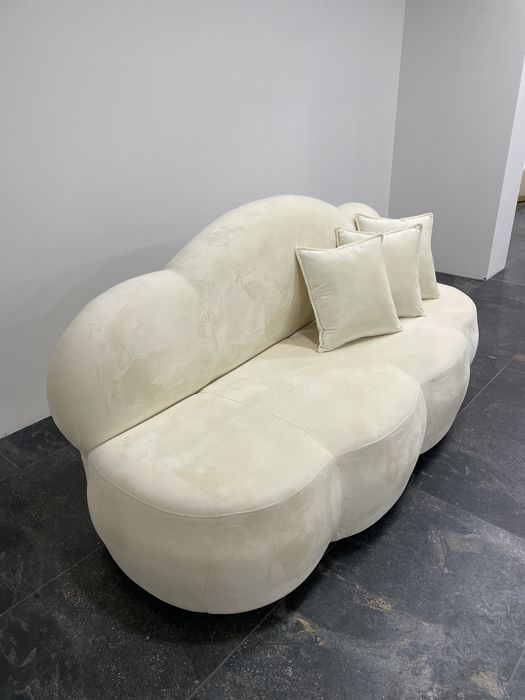 Canapea tip norișor noua catifea bej