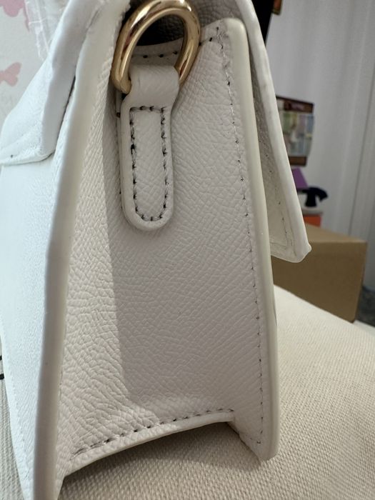 Geantă Jacquemus Le Chiquito Originală, Albă, Nouă/Stare Impecabilă