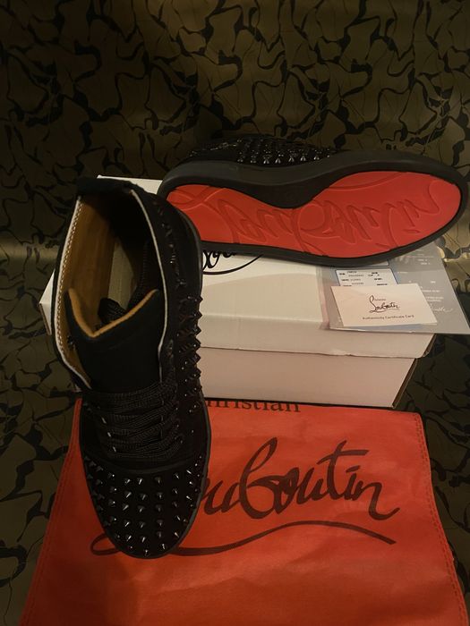 Adidasi Christian Louboutin High. Lubutani Lobotani