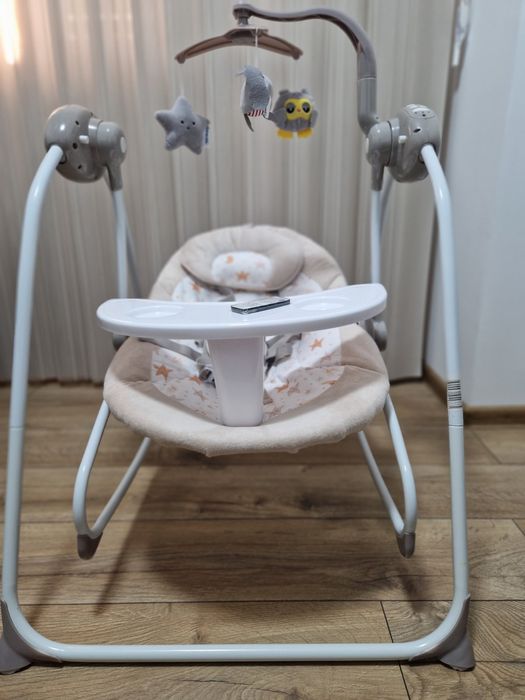 Електрическа люлка/шезлонг "Нукс" Чополино Chipolino  плюс подарък