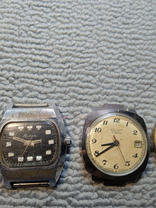 Лот от Руски ръчни механични часовници РАКЕТА  ПОБЕДА POLJOT