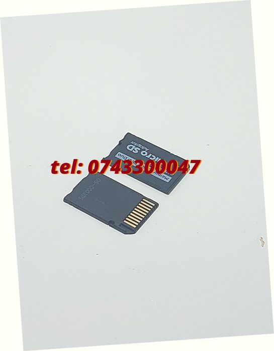 Adaptor Card De Memorie Micro Sd La Memory Stick Pro Duo Pentru Plays