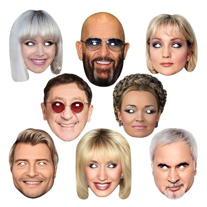 Картонные маски на заказ