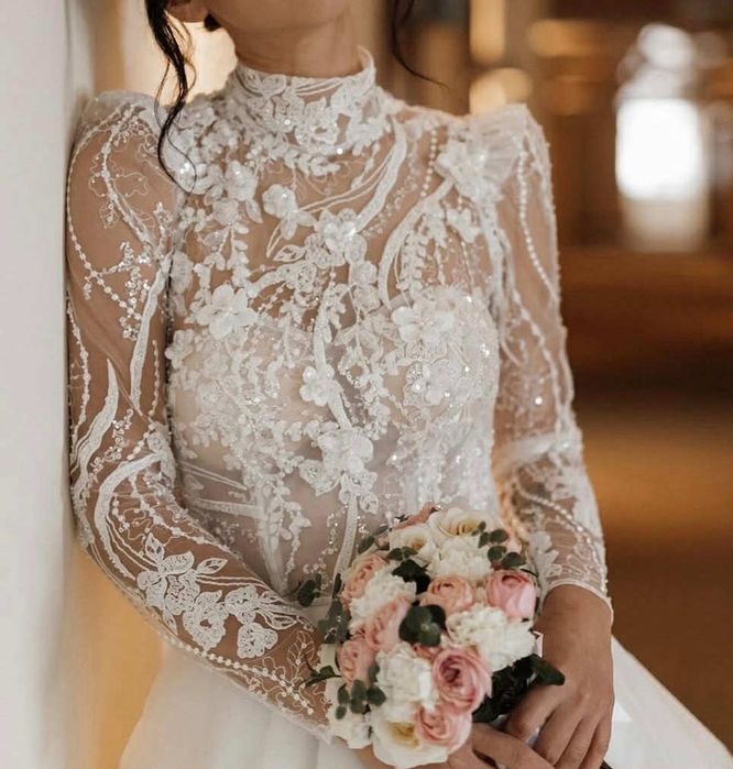 Rochie de mireasa (stil arabesc)