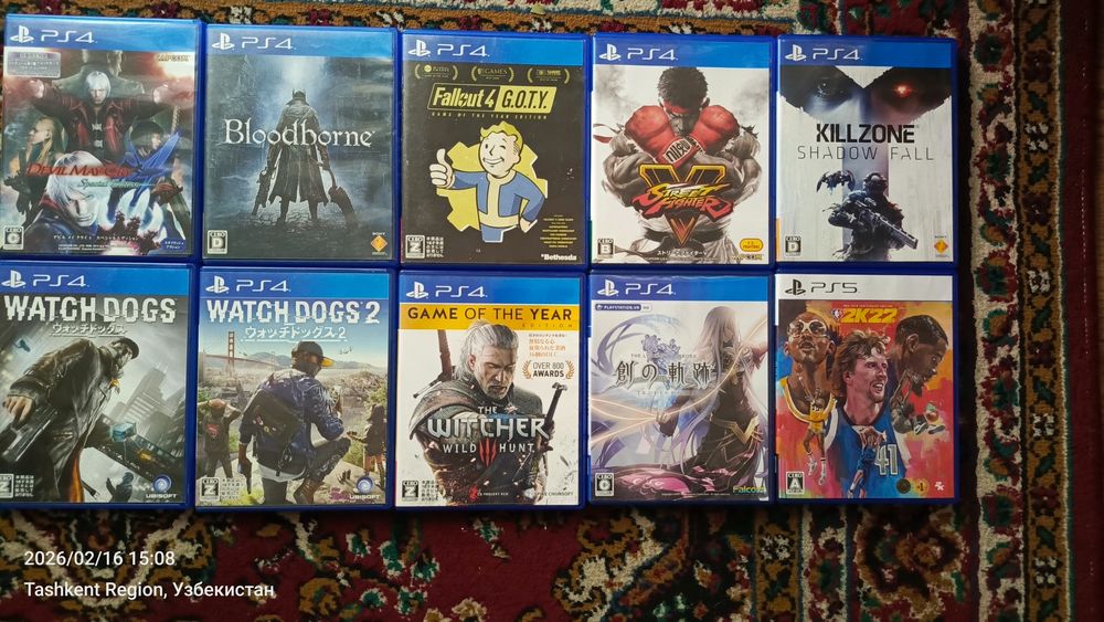 Ps4 disklari диски для плейстейшн ps4 ps5 ps VR Vita