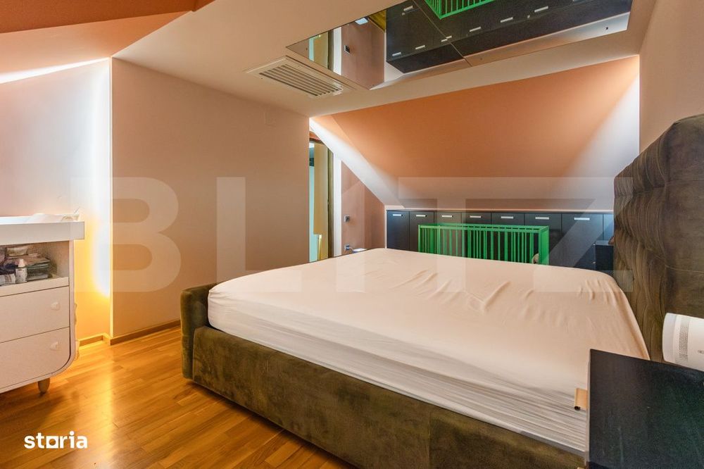 Apartament doua niveluri, 139 mp si terasa, 4 camere, Dorobantilor