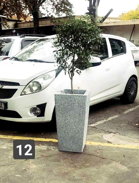 Гул тувак, вазон, кашпо, горшки, клумбы из бетона