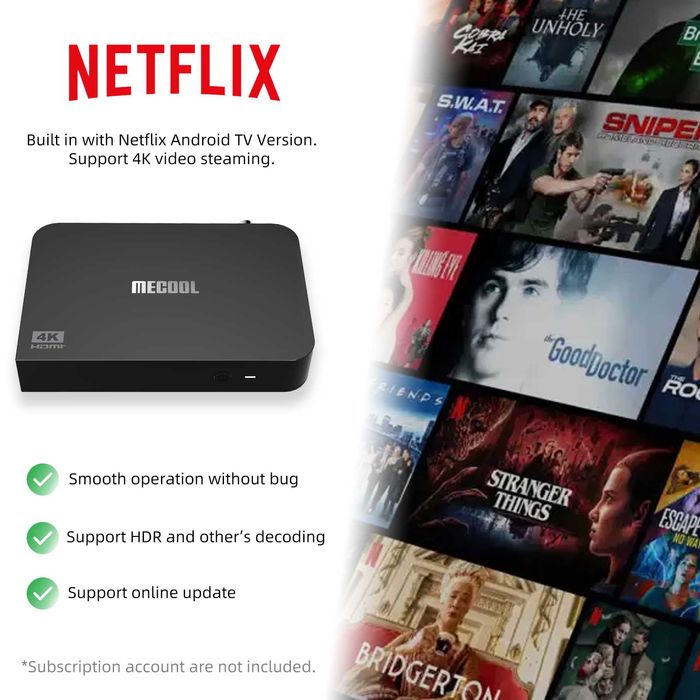 Тв бокс MECOOL KT2 4K Android TV DVB Hybrid Set-top Box