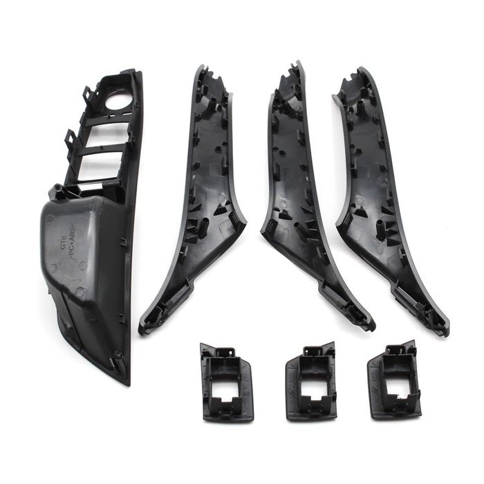 Set 7 piese manere usa negru crem oyster Bmw Seria 5 F10 F11