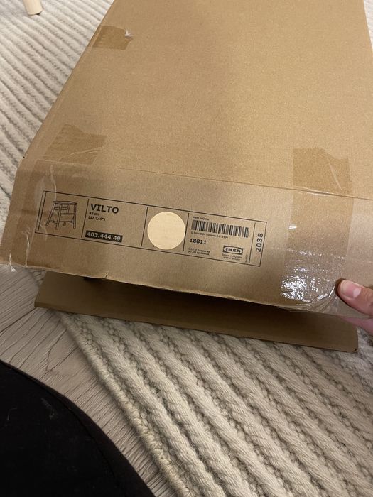 Taburet/scaunel ikea lemn