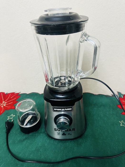 Блендер  стационарный Sunqar серый.
