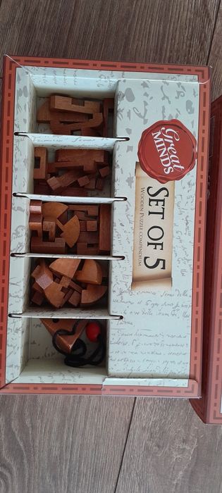 Great Minds- Puzzle din lemn, nou
