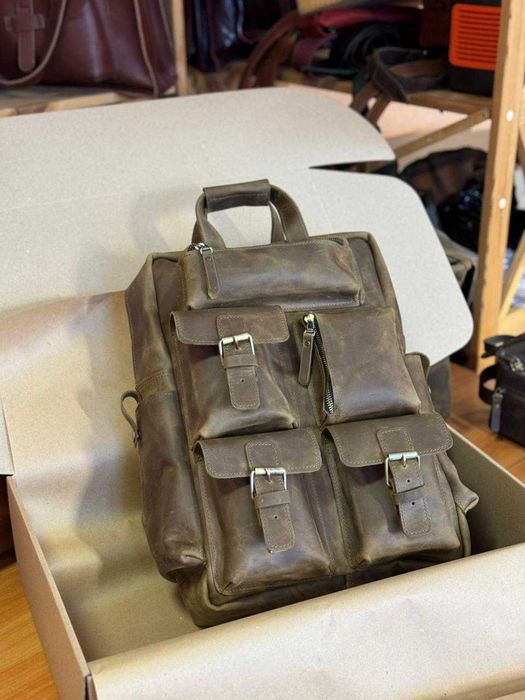 Rucsac din piele naturală. Rucsac pentru laptop. laptop backpack. Rucsac din piele pentru călătorii
