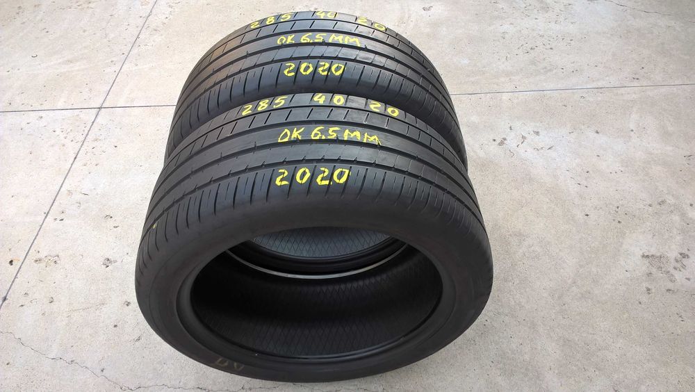 Doua anvelope vara 285 40 20 dunlop sport maxx RT2  MO dot 2020