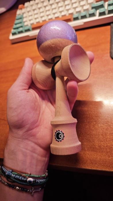Kendama Okendama Lollipop Purple Neo Glaze