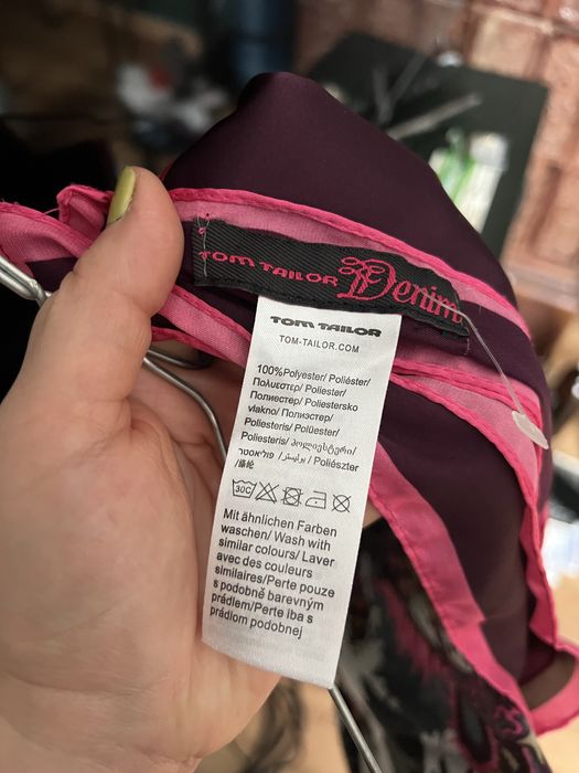 Голям цветен шал Tom Tailor