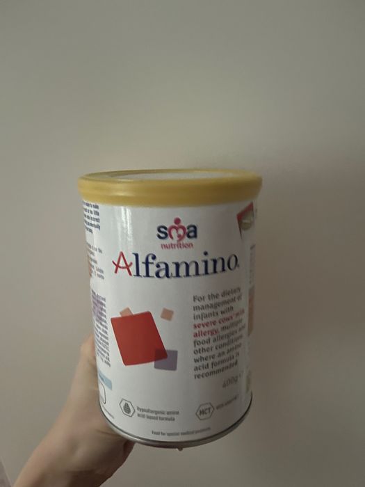 Alfamino nestle lapte bebelusi