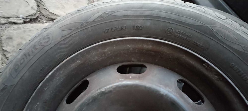 Летни гуми 195/65/15 с джанти за Peugeot