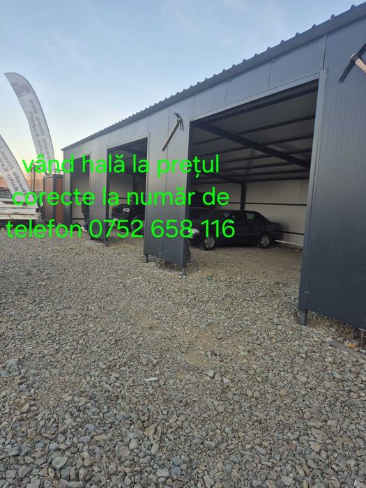 Vand hala metalica completa sau doar structura , pret promotional