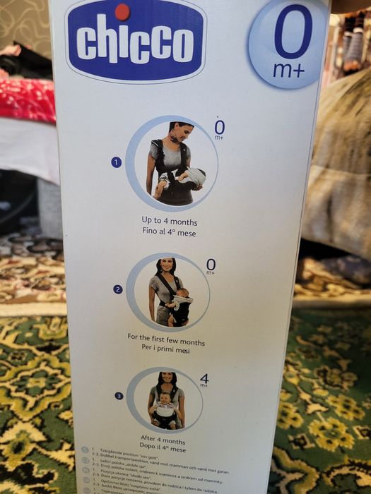 Продам эргорюкзак с 0 до 9 месяцев.