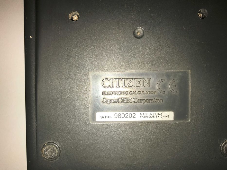 Електронен Калкулатор CITIZEN SDC-8280 - 10 разряден, с кутия