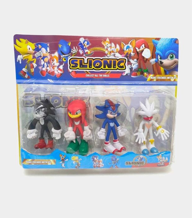 Набор фигурок героев Sonic (SONIC), 4 персонажа