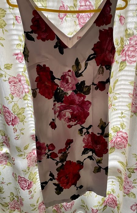 Рокли С/М цветя пайети