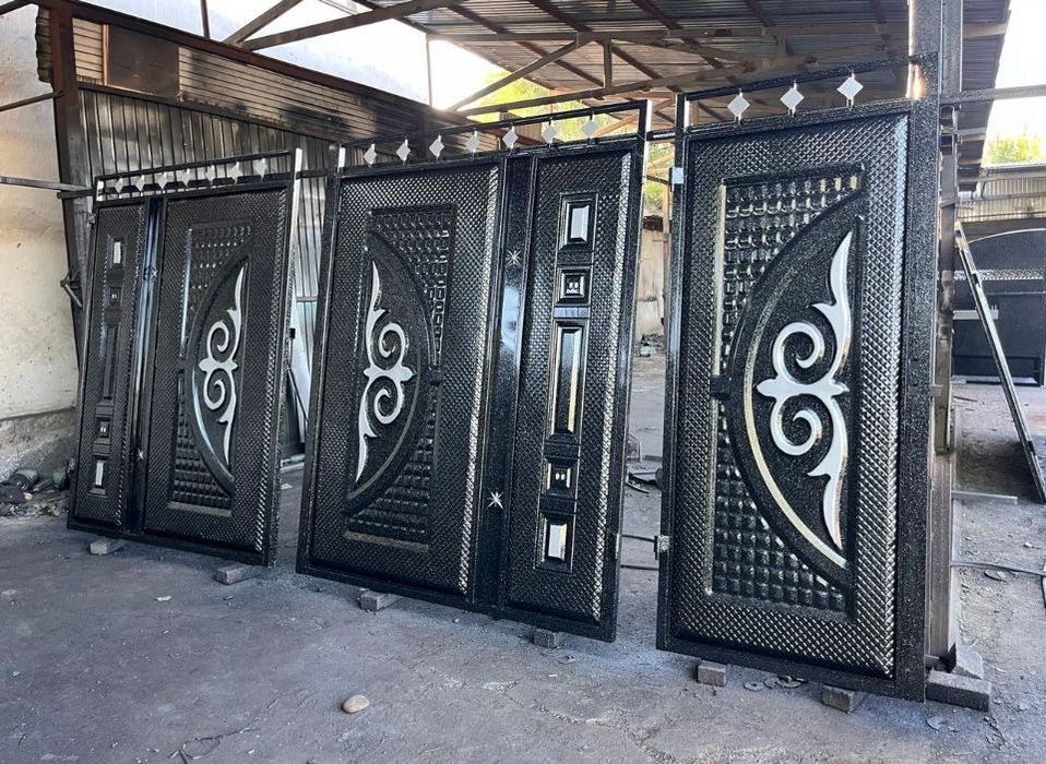 Ворота В Шымкенте Қақпа Түркістан Арзан Ворота