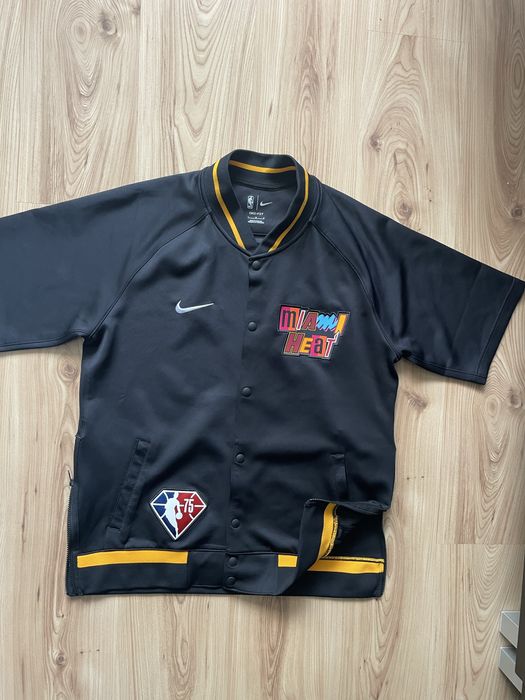 NIKE MIAMI Heat / мъжки суичър/бомбър-яке къс ръкав L