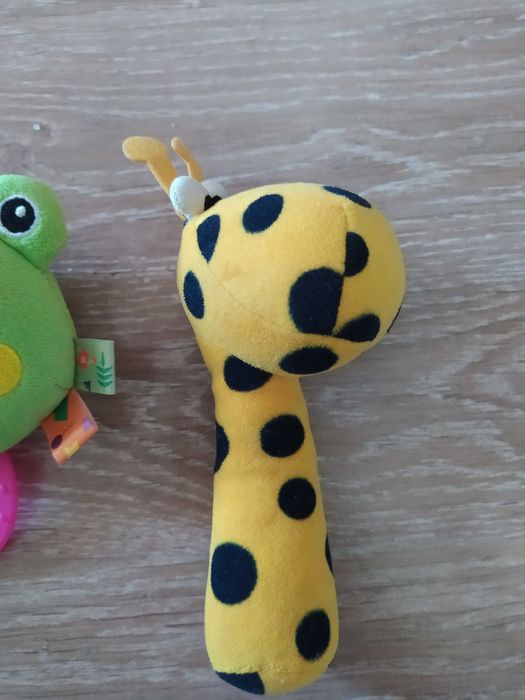 Погремушки мягкие пищалки