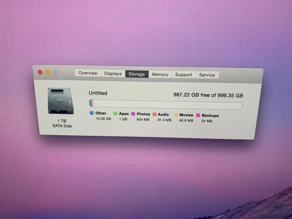 Imac 27 " 5K, late 2014 с проблем