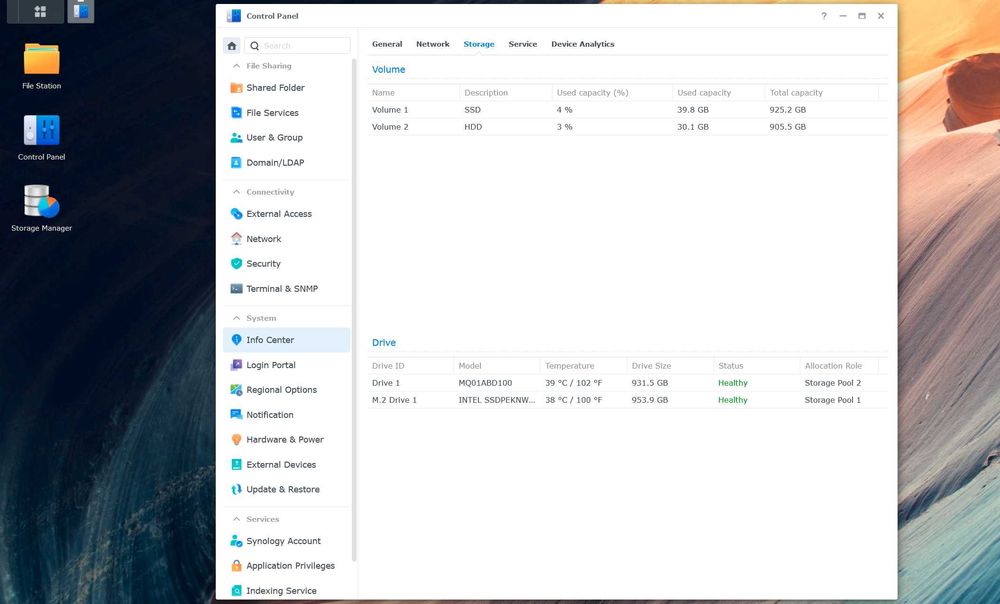 Intel NUC UltraSilent MicroServer / NAS / MediaServer : 1TB HDD, 4GB RAM
